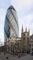 Gherkin and St Andrew Undershaft